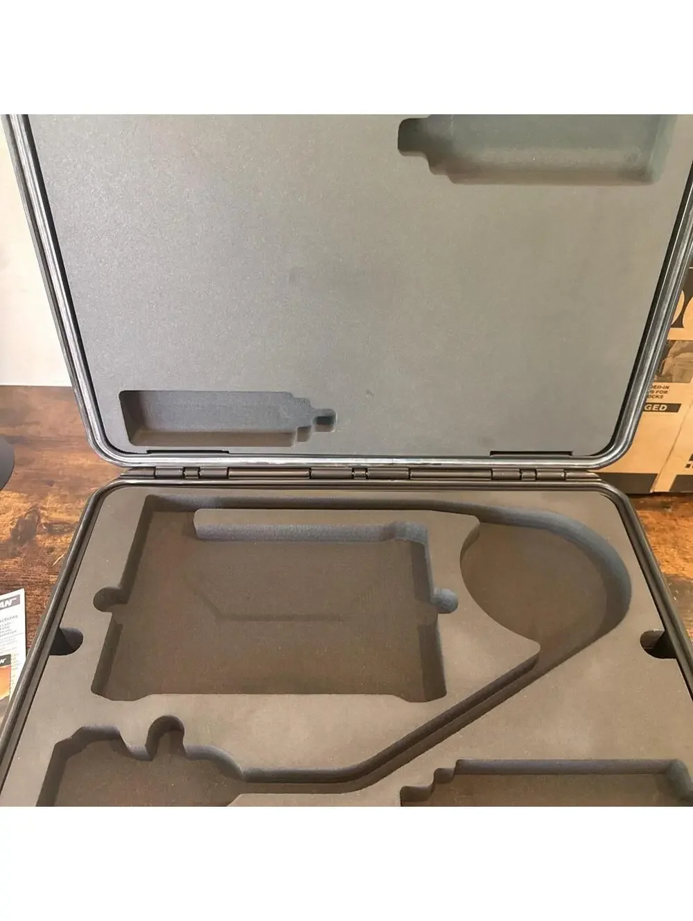 Pelican IM2300 Storm Case NEW Never Used Black w/ Custom CNC Foam Insert